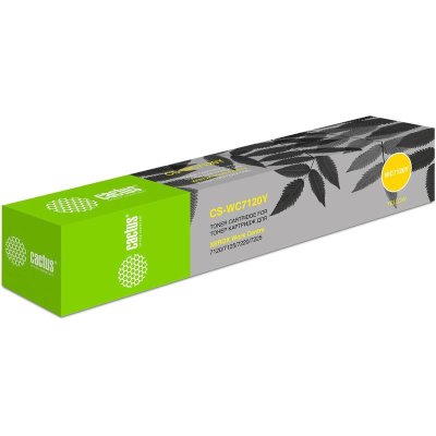 Картридж Cactus CS-WC7120YRU