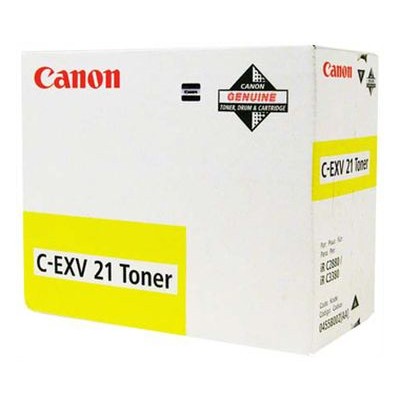 тонер Canon C-EXV21Y 0455B002
