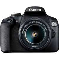 Фотоаппарат Canon EOS 2000D 2728C007