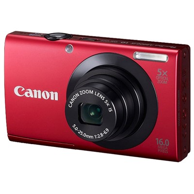 фотоаппарат Canon PowerShot A3400 IS Red