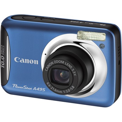 фотоаппарат Canon PowerShot A495 Blue