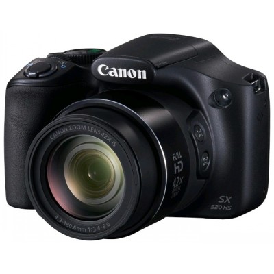 фотоаппарат Canon PowerShot SX520 HS Black