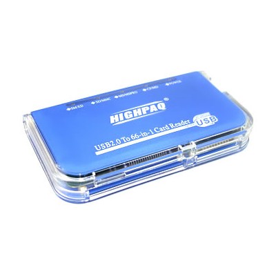 картридер Card readers External 66-in-1 Blue