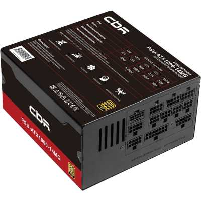 Блок питания CBR 1000W PSU-ATX1000-14MG