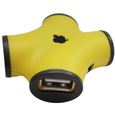разветвитель USB CBR CH-100 Yellow