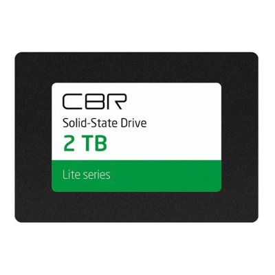 SSD диск CBR Lite 2Tb SSD-002TB-2.5-LT22
