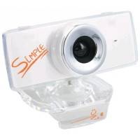 Веб-камера CBR Simple S3 White