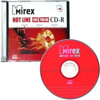Диск CD-R Mirex UL120050A8S