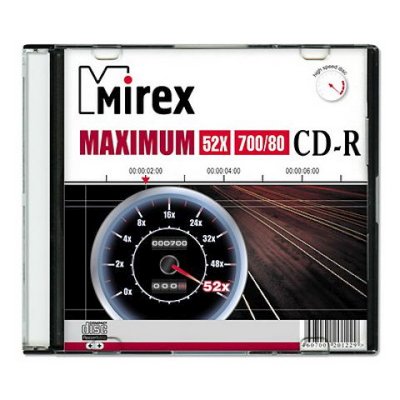 диск CD-R Mirex UL120052A8S