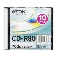 Диск CD-R TDK t19865 1шт