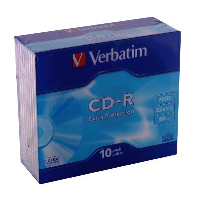 диск CD-R Verbatim 43415 10 шт