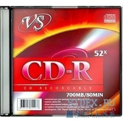 диск CD-R VS VSCDRSL501