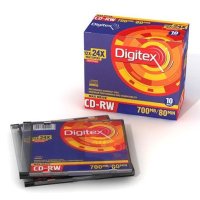 Диск CD-RW Digitex RW80X12-ST1