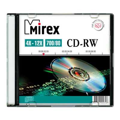 диск CD-RW Mirex 202318