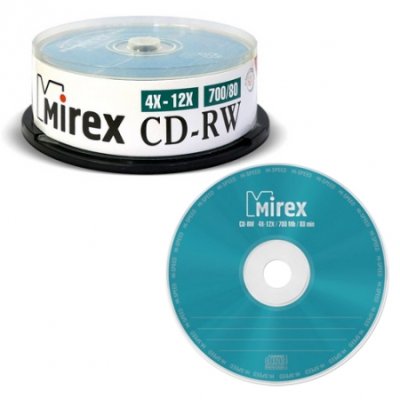 диск CD-RW Mirex UL121002A8M
