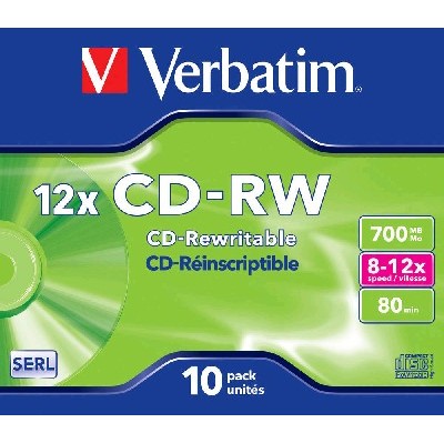 диск CD-RW Verbatim 43148