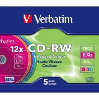 Диск CD-RW Verbatim 43167