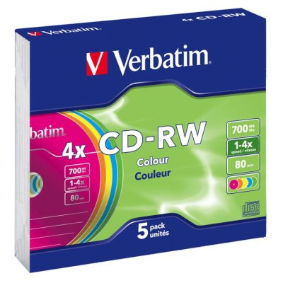 диск CD-RW Verbatim 43133