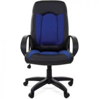 Офисное кресло Chairman 429 Black-Blue