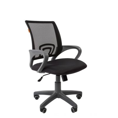 стул Chairman 696 Black Grey Plastic 7020055