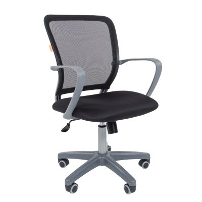 стул Chairman 698 Black Silver Plastic 7017875
