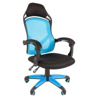 Игровое кресло Chairman Game 12 Black-Blue