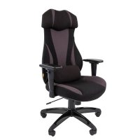 Игровое кресло Chairman Game 14 Black-Grey