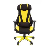 Игровое кресло Chairman Game 14 Black-Yellow