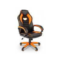 Игровое кресло Chairman Game 16 Black-Orange