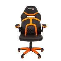 Игровое кресло Chairman Game 18 Black/Orange 7051190