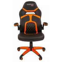 Игровое кресло Chairman Game 18 Black/Orange 7069663