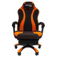 Игровое кресло Chairman Game 35 Black/Orange