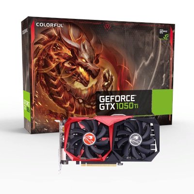видеокарта Colorful nVidia GeForce GTX1050Ti NB 4G BA4V
