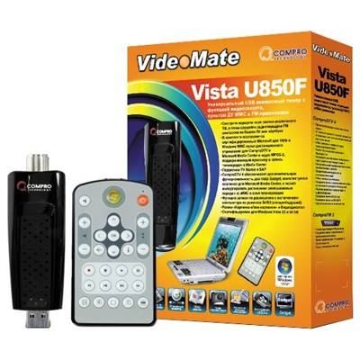 ТВ-тюнер Compro VideoMate Vista U850F