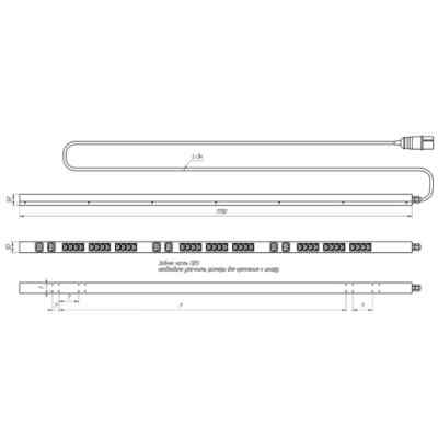 блок розеток Conteg IP-BA-336C36C93UT11