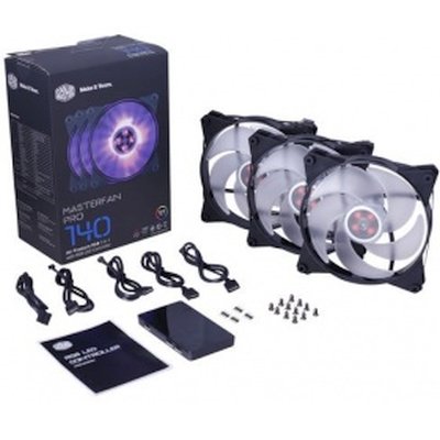 кулер Cooler Master MasterFan Pro 140 Air Pressure RGB 3 in 1 MFY-P4DC-153PC-R1