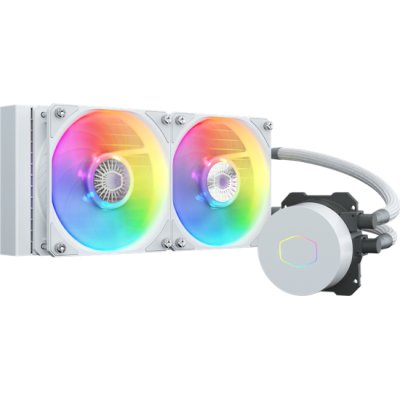 система водяного охлаждения Cooler Master MasterLiquid ML240L ARGB White Edition V2 MLW-D24M-A18PW-RW