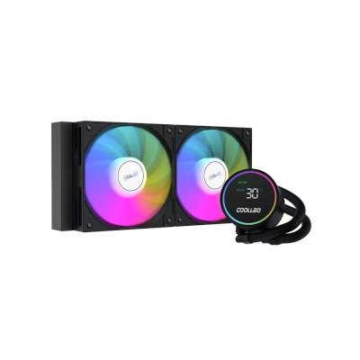 Кулер Coolleo ICE Fairy DIG 240 Lite Black
