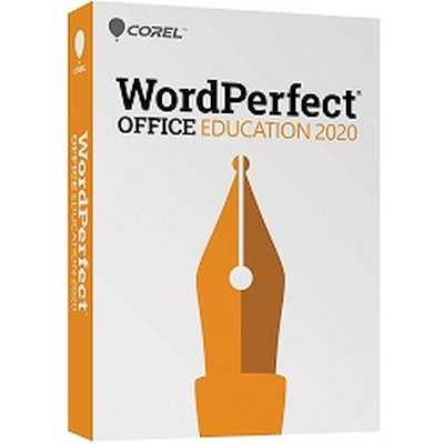 программное обеспечение Corel WordPerfect Office 2020 Education License LCWP2020MLA2