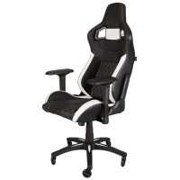 Игровое кресло Corsair Gaming T1 Race Black-White