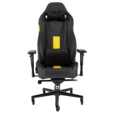 игровое кресло Corsair Gaming T2 Road Warrior Black-Yellow