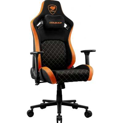игровое кресло Cougar Defensor Black-Orange