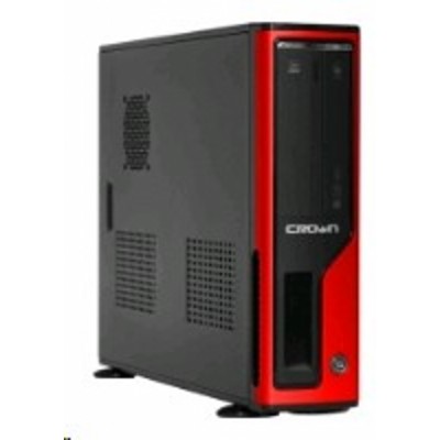 корпус Crown CM-MC-01 black-red 500W