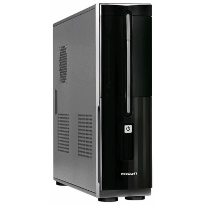 корпус Crown CM-MC-03 black-silver 450W
