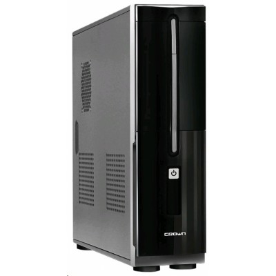 корпус Crown CM-MC-03 black-silver 500W