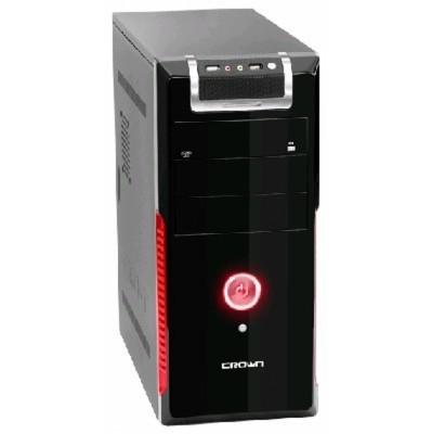корпус Crown CMC-33 black-red 500W