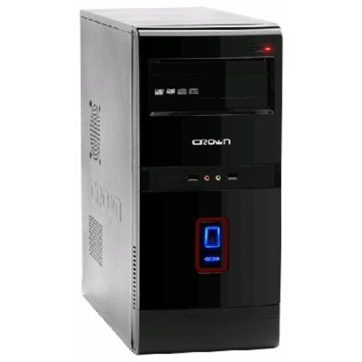 корпус Crown CMC-43 black-red