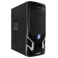 Корпус Crown CMC-C502 Black-Silver 420W