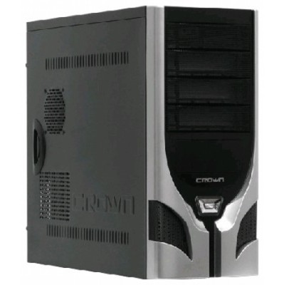 корпус Crown CMC-D23 black-silver-shiny