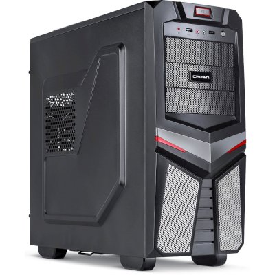 корпус Crown CMC-GS03 Black-Silver 650W